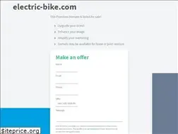 Sites similar to electric-bike.com