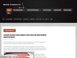 Sites similar to electric-scooters-info.com