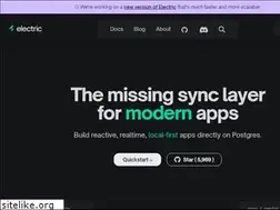 Sites similar to electric-sql.com