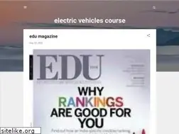 Sites similar to electric-vehicles-course.blogspot.com