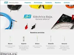 Sites similar to electricabaja.com