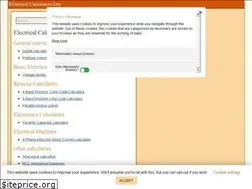 Sites similar to electricalcalculators.org