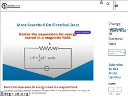 Sites similar to electricaldost.com