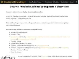 Sites similar to electricalknowledge.com