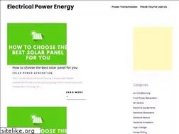 Sites similar to electricalpowerenergy.com