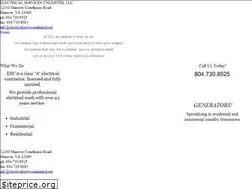 Sites similar to electricalservicesunlimited.net