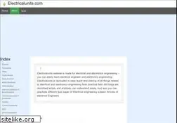 Sites similar to electricalunits.com