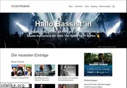 Sites similar to electricbass.ch