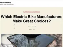 Sites similar to electricbikestop.com