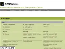 Sites similar to electriccalcs.com