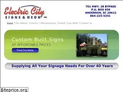 Sites similar to electriccitysigns.com