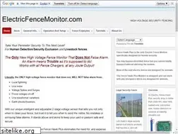 Sites similar to electricfencemonitor.com