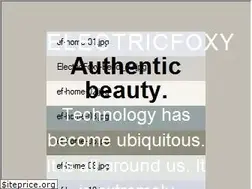 Sites similar to electricfoxy.com
