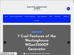 Sites similar to electricgeneratorstore.com