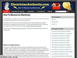 Sites similar to electricianauthority.com