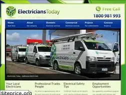 Sites similar to electricianstoday.com.au