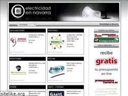 Sites similar to electricidadennavarra.com