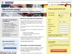 Sites similar to electriciens-vergelijken.nl
