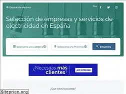 Sites similar to electricista-electrico.es