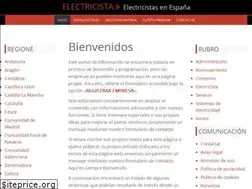 Sites similar to electricista.ws