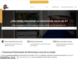 Sites similar to electricistas-cerca.link