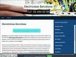 Sites similar to electricistasbarcelona.com