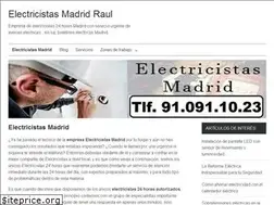 Sites similar to electricistasmadrid24horas.org