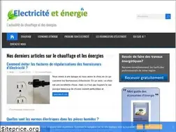 Sites similar to electricite-et-energie.com