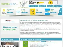Sites similar to electricitepascher.com