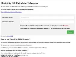 Sites similar to electricitybillcalculator.online