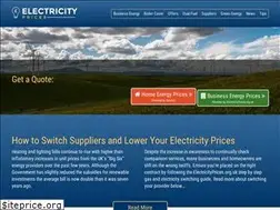 Sites similar to electricityprices.org.uk