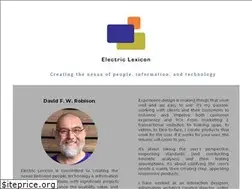 Sites similar to electriclexicon.com
