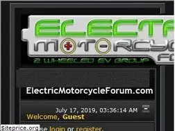 Sites similar to electricmotorcycleforum.com
