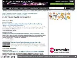 Sites similar to electricpower.einnews.com