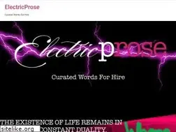 Sites similar to electricprose.com