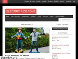 Sites similar to electricridetoys.com