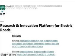 Sites similar to electricroads.org