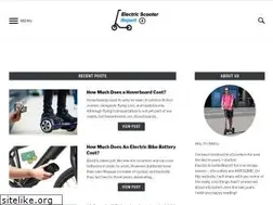 Sites similar to electricscooterreport.com