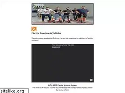 Sites similar to electricscooters123.com