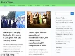 Sites similar to electricvehicleinfo.in