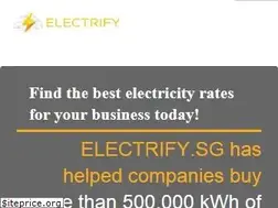 Sites similar to electrify.sg