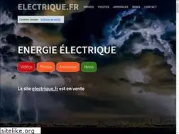 Sites similar to electriques.fr