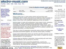 Sites similar to electro-music.com