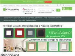 Sites similar to electro-shop.net.ua