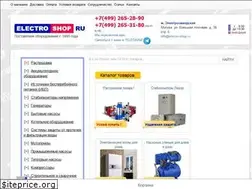Sites similar to electro-shop.ru