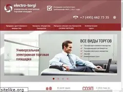 Sites similar to electro-torgi.ru