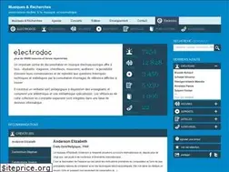 Sites similar to electrodoc.musiques-recherches.be