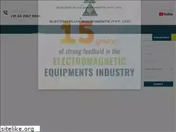 Sites similar to electrofluxequipmentspvtltd.com