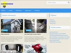 Sites similar to electroforum.su