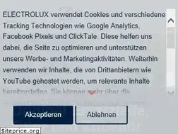 Sites similar to electrolux.de